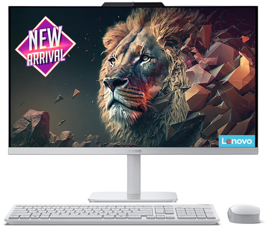 Lenovo 24" All-in-One Desktop | Ultra-Fast Intel Quad-Core CPU | 16GB RAM | 512GB External & 256GB SSD | Full HD Display | Wi-Fi 6 | HDMI | Ethernet Ports | Windows 11 | Wireless Keyboard & Mouse