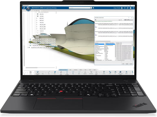 Lenovo ThinkPad P16s Gen 4 Laptop with AMD Ryzen AI 7 PRO 350 Processor and Copilot +, OLED 16” WQUXGA Touchscreen Display, 32GB DDR5-5600MT of Memory, 1TB SSD, 5MP RGB+IR Cam, Wi-Fi 7, and Win 11 Pro
