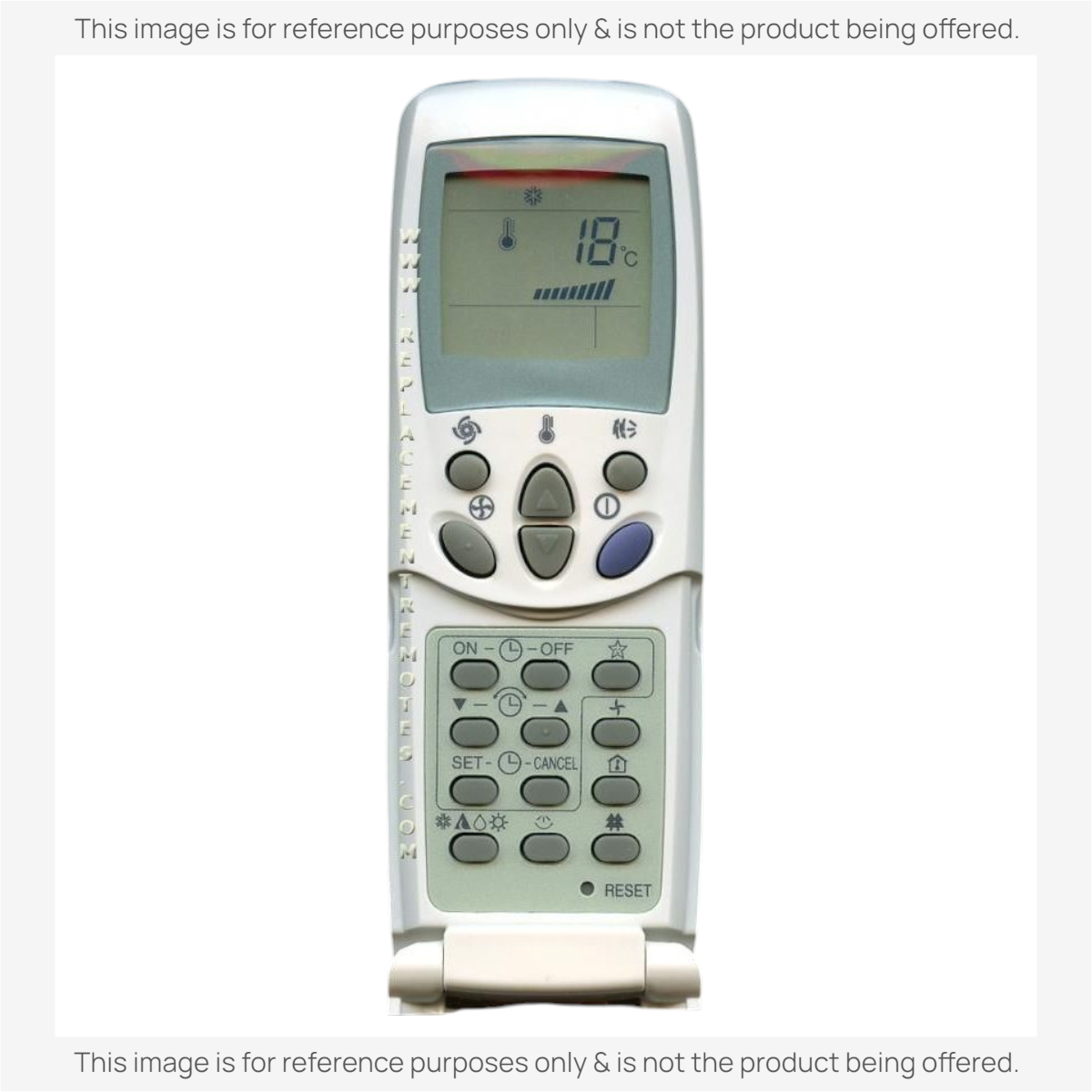 Anderic Substitute for LG 6711A20010D Air Conditioner Remote Control [KTN828]