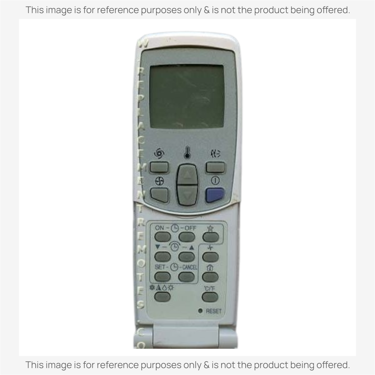 Anderic Substitute for LG 6711A20026U Air Conditioner Remote Control [KTN828]