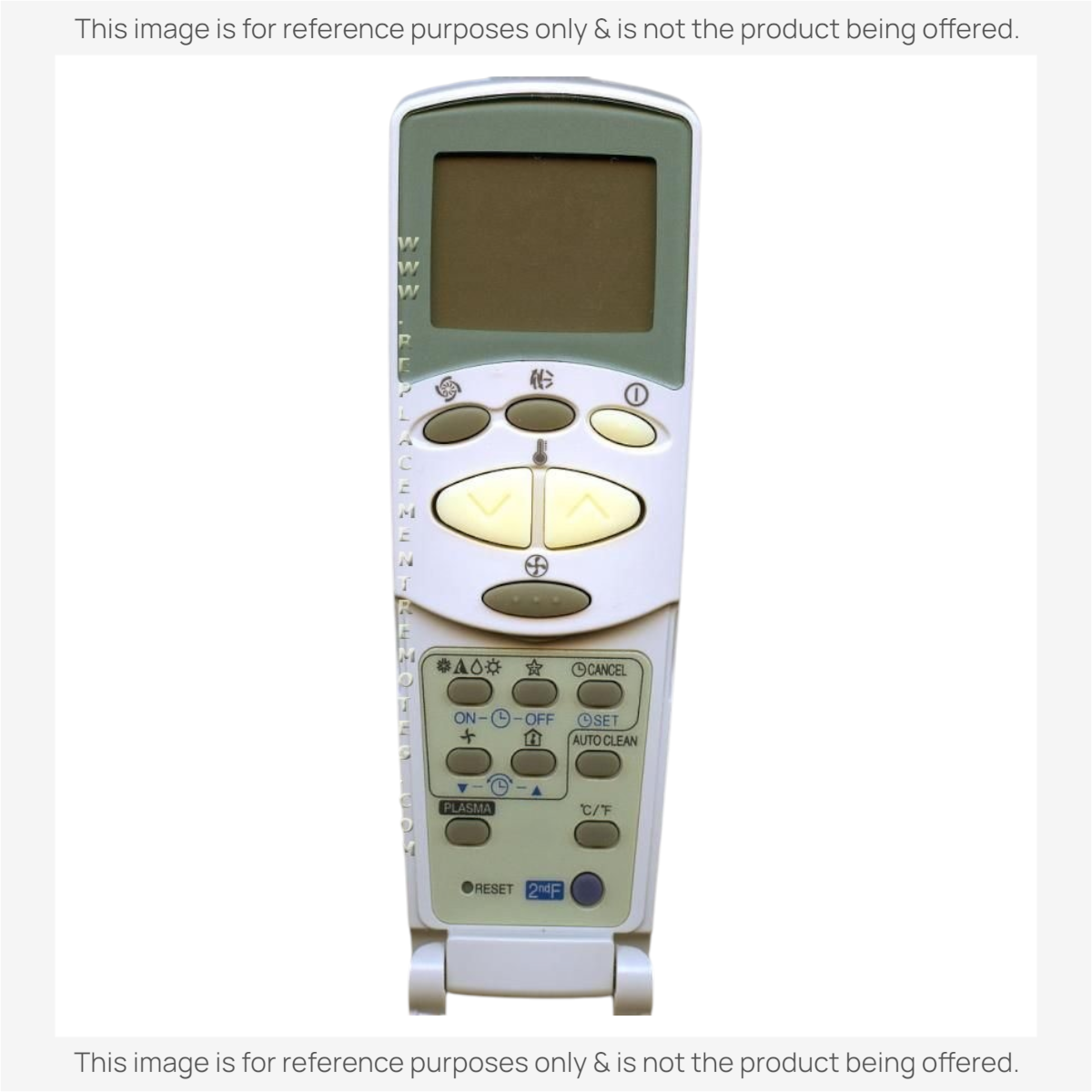 Anderic Substitute for LG 6711A20128F Air Conditioner Remote Control [KTN828]
