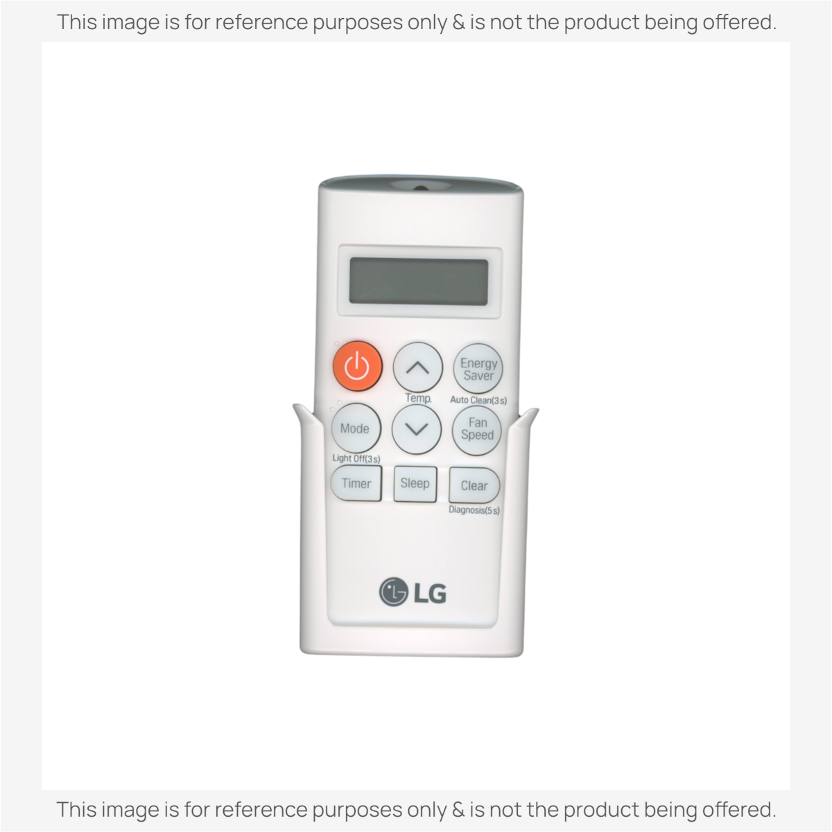 Anderic Substitute for LG AKB73598016 Window Unit Air Conditioner Remote Control - AKB73598016 [KTN828]