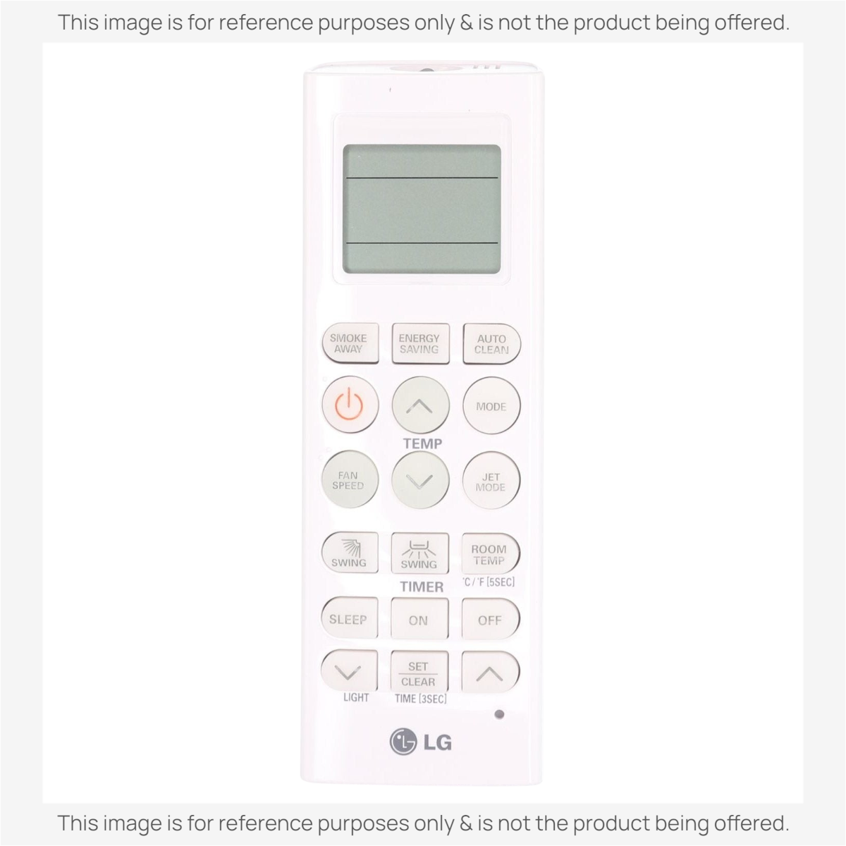 Anderic Substitute for LG AKB73835302 Air Conditioner Remote Control [KTN828]