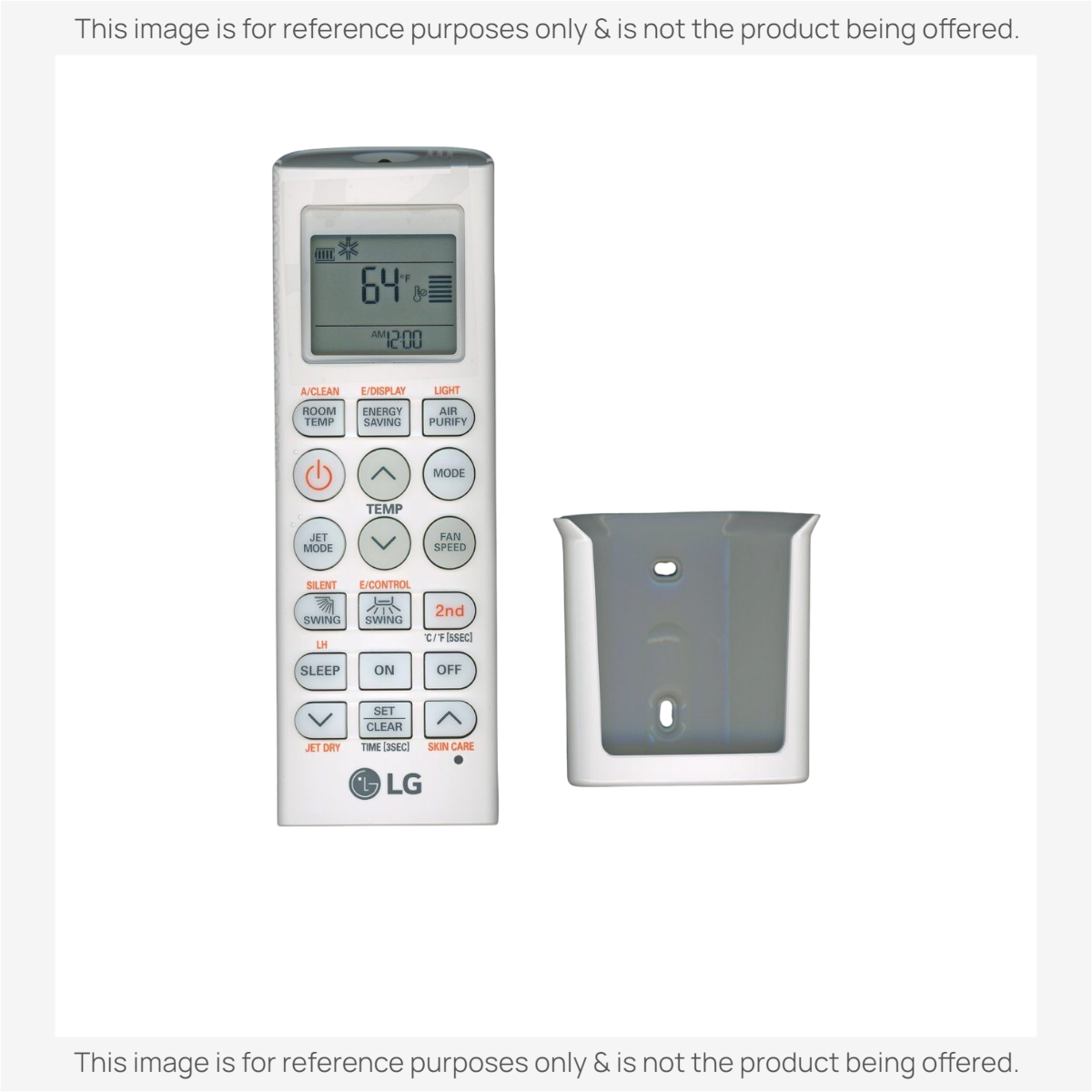 Anderic Substitute for LG AKB74375403 Air Conditioner Remote Control [KTN828]