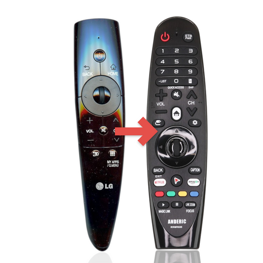 Anderic Substitute For LG ANMR3005 Magic Remote Control TV Remote Control [RRMR600,NO VOICE]