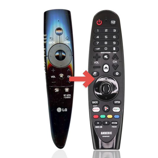 Anderic Substitute For LG ANMR3006 Magic TV Remote Control [RRMR600,NO VOICE]