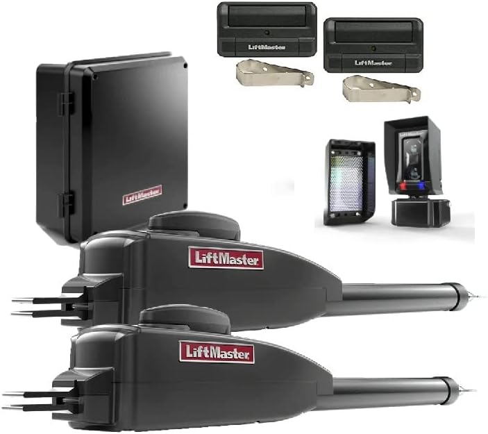 LiftMaster LA400, 24VDC Actuator Swing Gate Operator Dual Arm Package