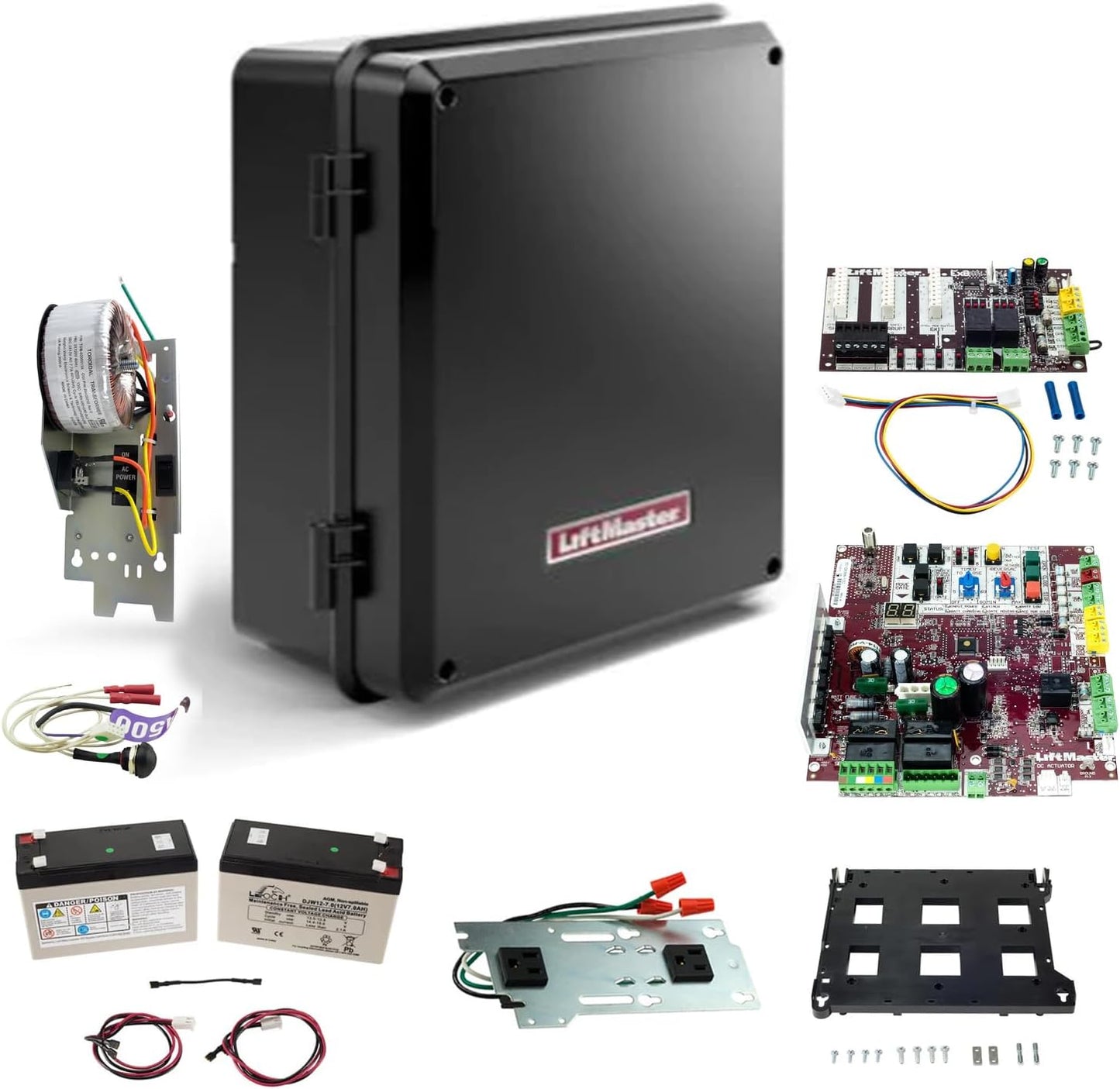 LiftMaster LA500CONTUL 24VDC Standard Control Panel – Complete Control Box for LA500 Swing Gate Operators