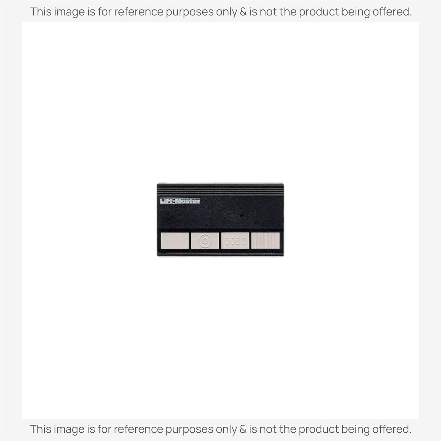 Substitute for LiftMaster 84LM 4-Button Visor 390 MHz Garage Door Opener Remote Control [375UT-3button]