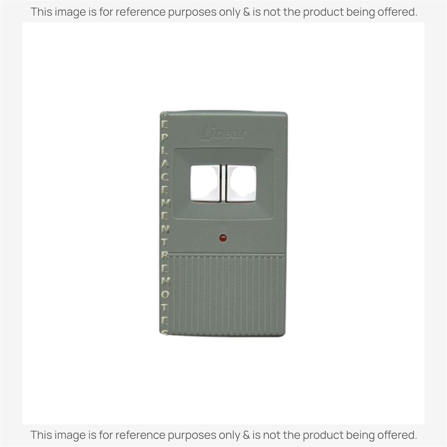 Substitute for Linear MCT2 MegaCode 318mhz Garage Door Opener Remote Control [375UT-2button]