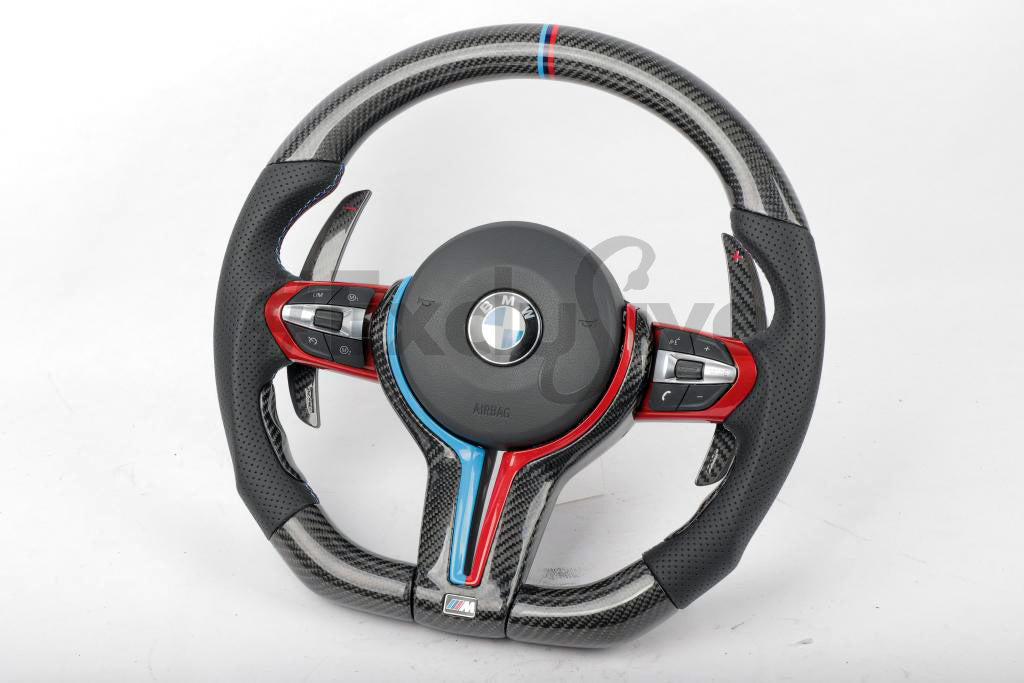 BMW Carbon Fiber Steering Wheel | 2014-2022 M2/M3/M4 F-Series | F80 F82 F83 F87