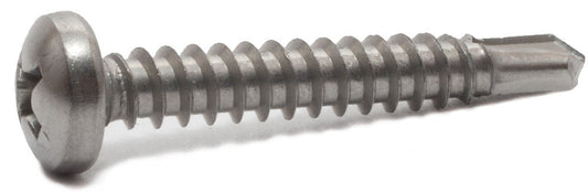 8-18 x 1 1/4 Phillips Pan Self Drill Screw 410 SS