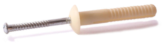 1/4 x 1 1/2 Nail-In Anchor Mushroom Nylon (100)