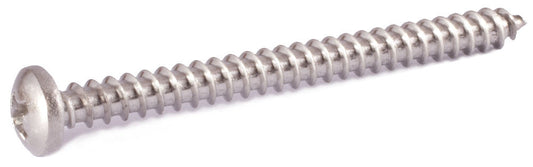 4 x 3/8 Phillips Pan Sheet Metal Screw 18-8 (A2) Stainless Steel