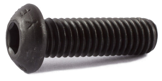 M4-0.70 x 8  Button Socket Cap Screw 12.9 Alloy ISO 7380 Black Oxide - Metric