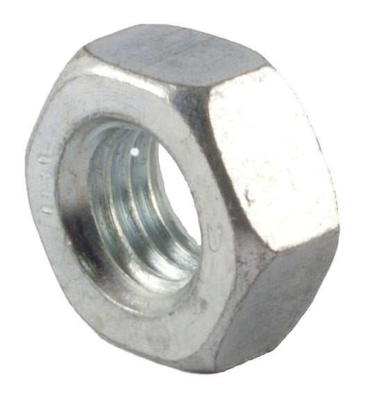 M18-2.5 Finished Hex Nut DIN 934 Class 10 Zinc Plated
