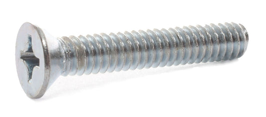 8-32 x 5/8 Phillips Flat Machine Screw Zinc