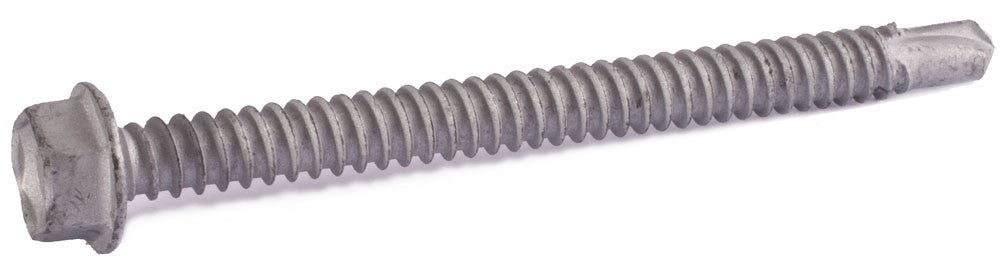 1/4-14 x 3 Hex Washer Head TEKS® Self Drilling Screw (T3) Climaseal®