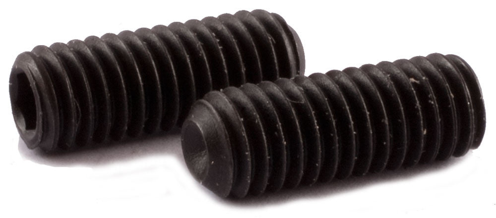 M10-1.50 x 45 Socket Set Screw Cup Point DIN 916 Black Oxide Alloy