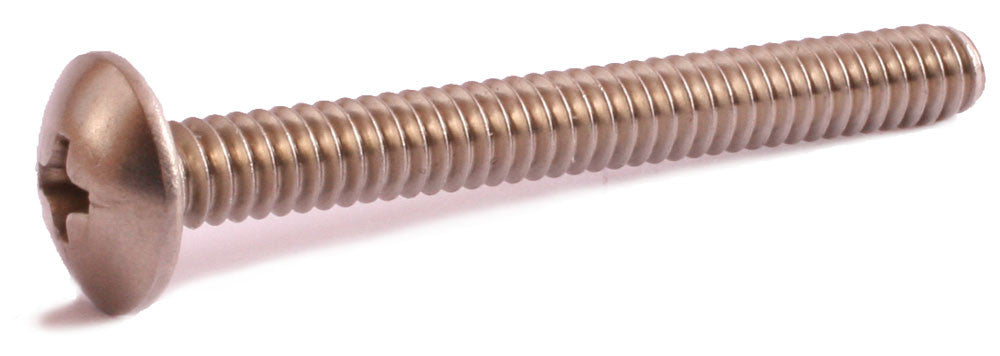 10-32 x 3/4 Phillips Truss Machine Screw 18-8 (A2) Stainless Steel