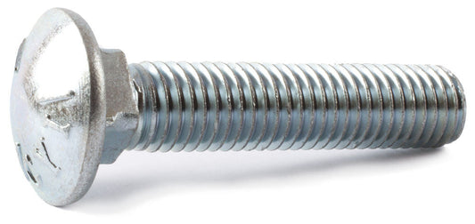 1/2-13 x 4 1/2 Grade 5 Carriage Bolt Zinc Plated