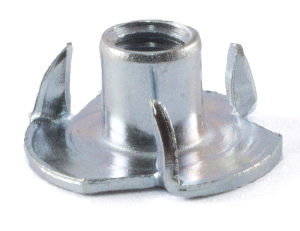 5/16-18 x 5/8 3 Prong Tee Nut Zinc Plated