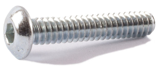 6-32 x 1/4 Button Socket Cap Screw Zinc