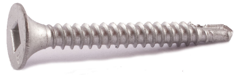 10 x 3 1/2 Simpson Bugle-Head Self-Drilling Screw - Square Drive 410 SS - Carton (1000)