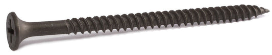 6 x 2 1/4 Phillips Bugle Fine Drywall Screws Phosphate - Carton (3000)