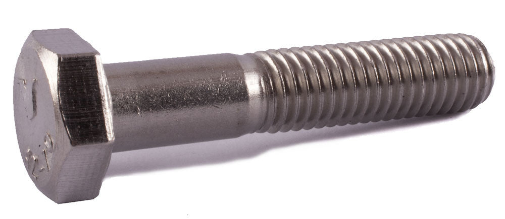M14-2.00 x 60 Hex Cap Screw DIN 931 A2 (18-8) Stainless Steel