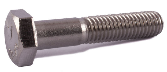 M14-2.00 x 60 Hex Cap Screw DIN 931 A2 (18-8) Stainless Steel