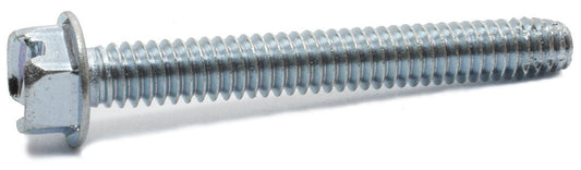 10-24 x 1 1/2 Slotted HWH Machine Screw Type F Zinc Plated