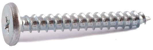 10-12 x 1 1/2 Phillips Pancake Panel Clip Screws Zinc Plated - Carton (3000)
