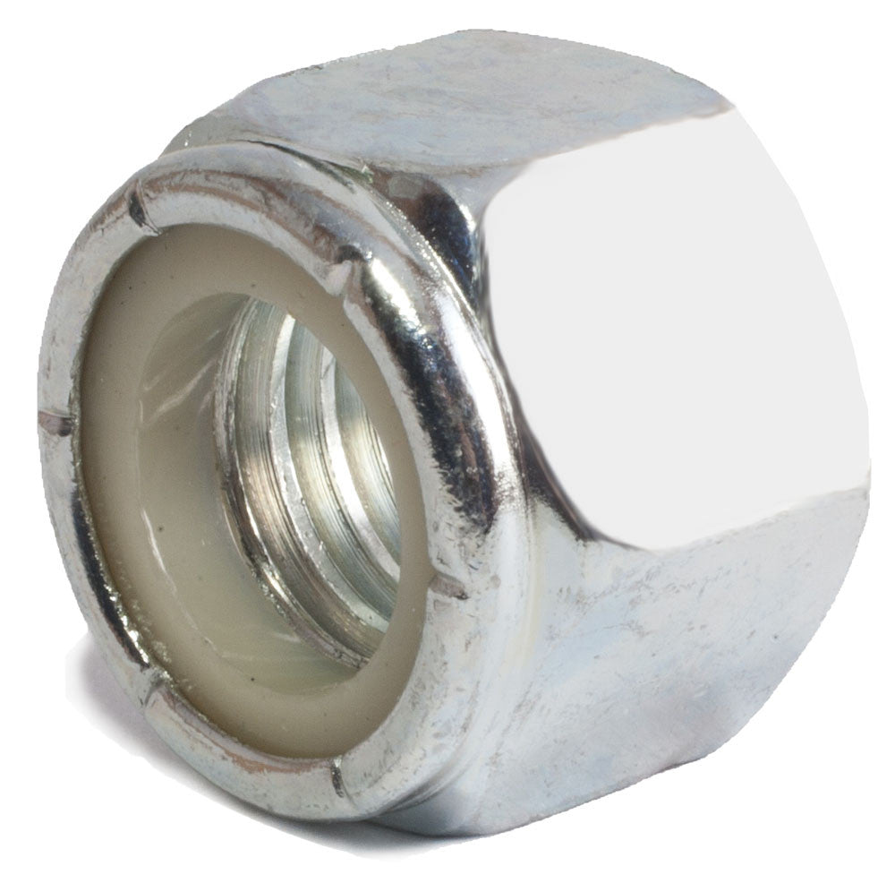 1/4-20 Nylon Insert Locknut Zinc Plated