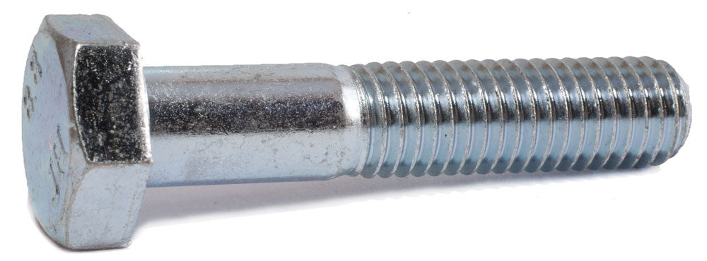 M8-1.25 x 90 Hex Cap Screw 8.8 DIN 931 Zinc Plated