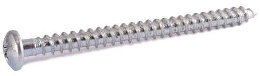 6 x 2 Phil Pan Sheet Metal Screw Zinc Plated