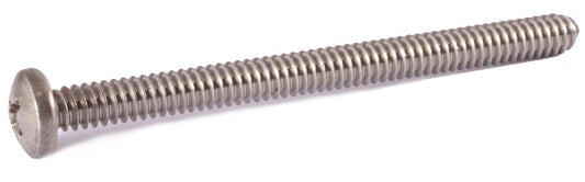 6-32 x 7/8 Phillips Pan Machine Screw 18-8 SS