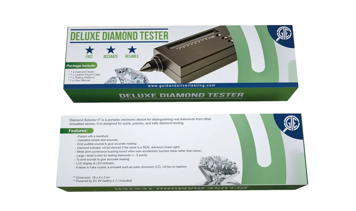 GTE Digital Diamond Tester – Electronic Gemstone & Jewelry Testing Tool
