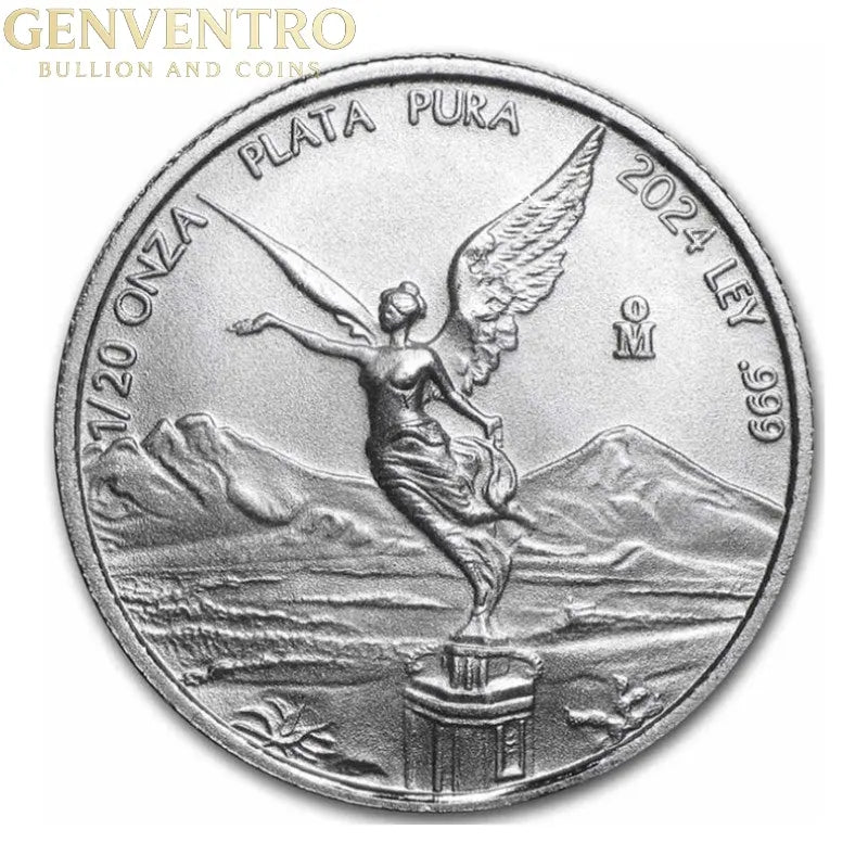 2024 Mexico Libertad Ag999 1/20oz BU