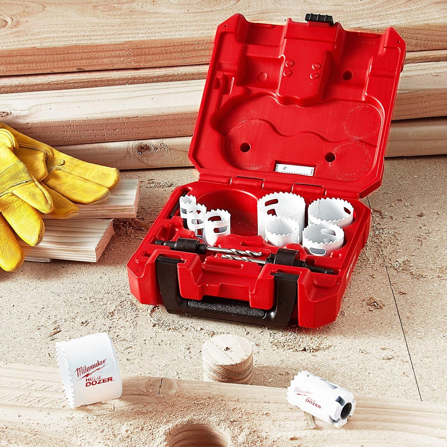 Milwaukee 49-22-4025 13-Piece General Purpose Hole Dozer Hole Saw Kit