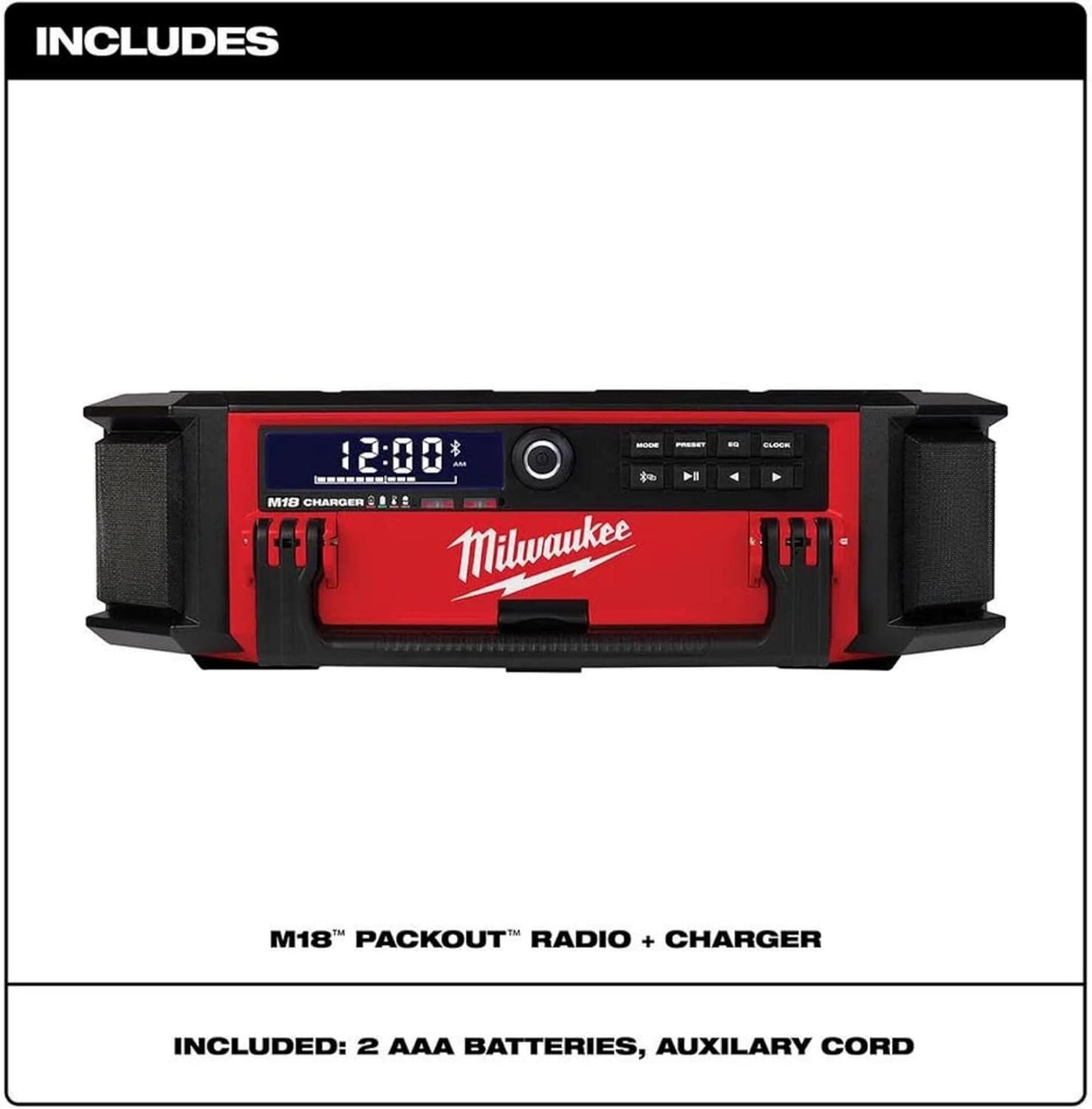 Milwaukee Electric - M18 PACKOUT Radio Charger