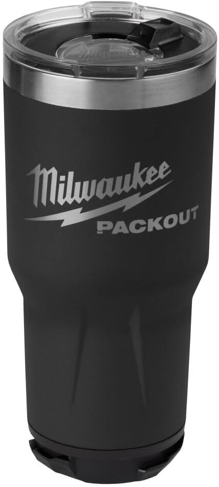 Milwaukee Packout Insulated Tumbler 890 Ml (Black) - 48-22-8393B