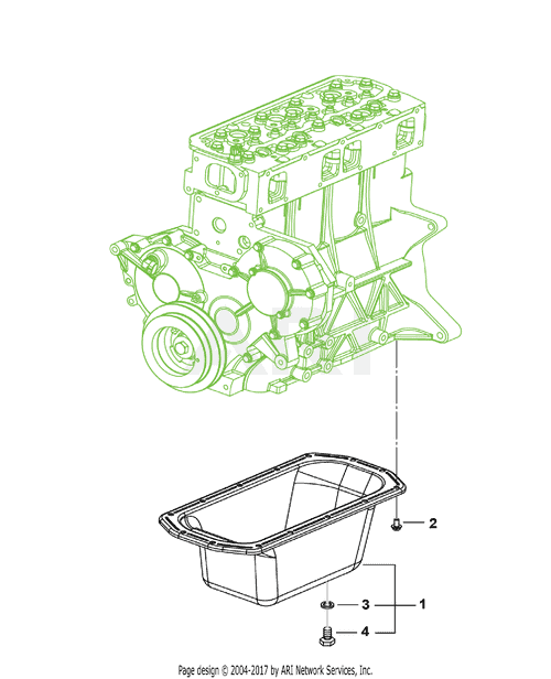 Roxor Oil pan assembly