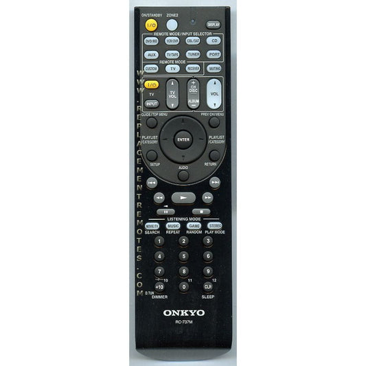 Onkyo RC737M Receiver Remote Control | RC-737M