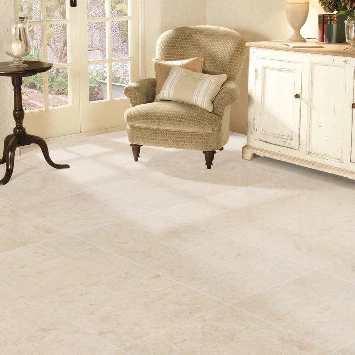 Otto Beige Marble Polished Wall and Floor Tiles