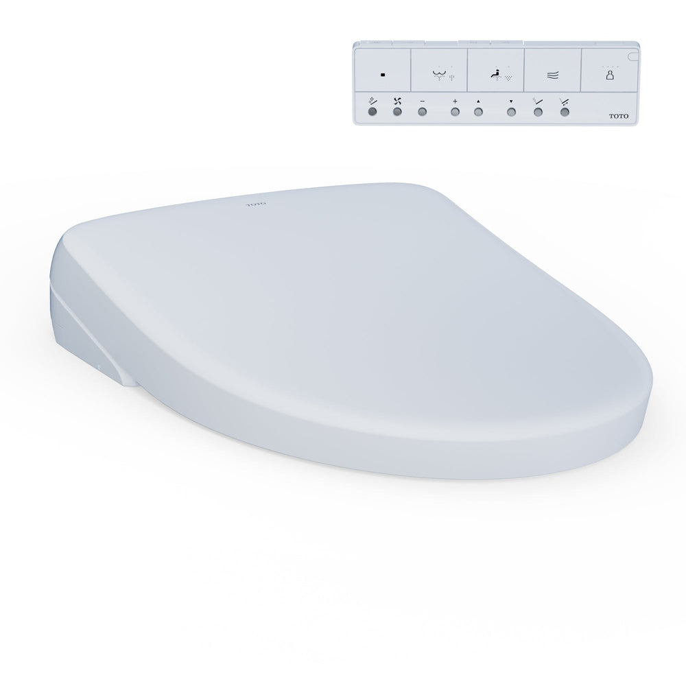 TOTO S7 WASHLET+ Bidet Toilet Seat with EWATER+ Bowl and Wand Cleaning and Lid