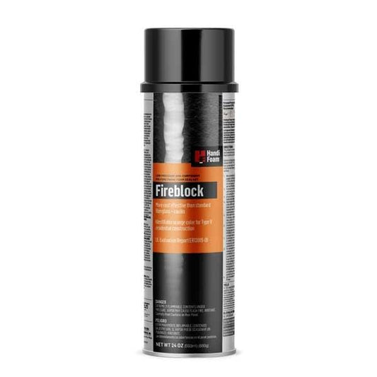 HandiFoam Fireblock Gun Foam Sealant 24 OZ (680G)(12 cans per case)