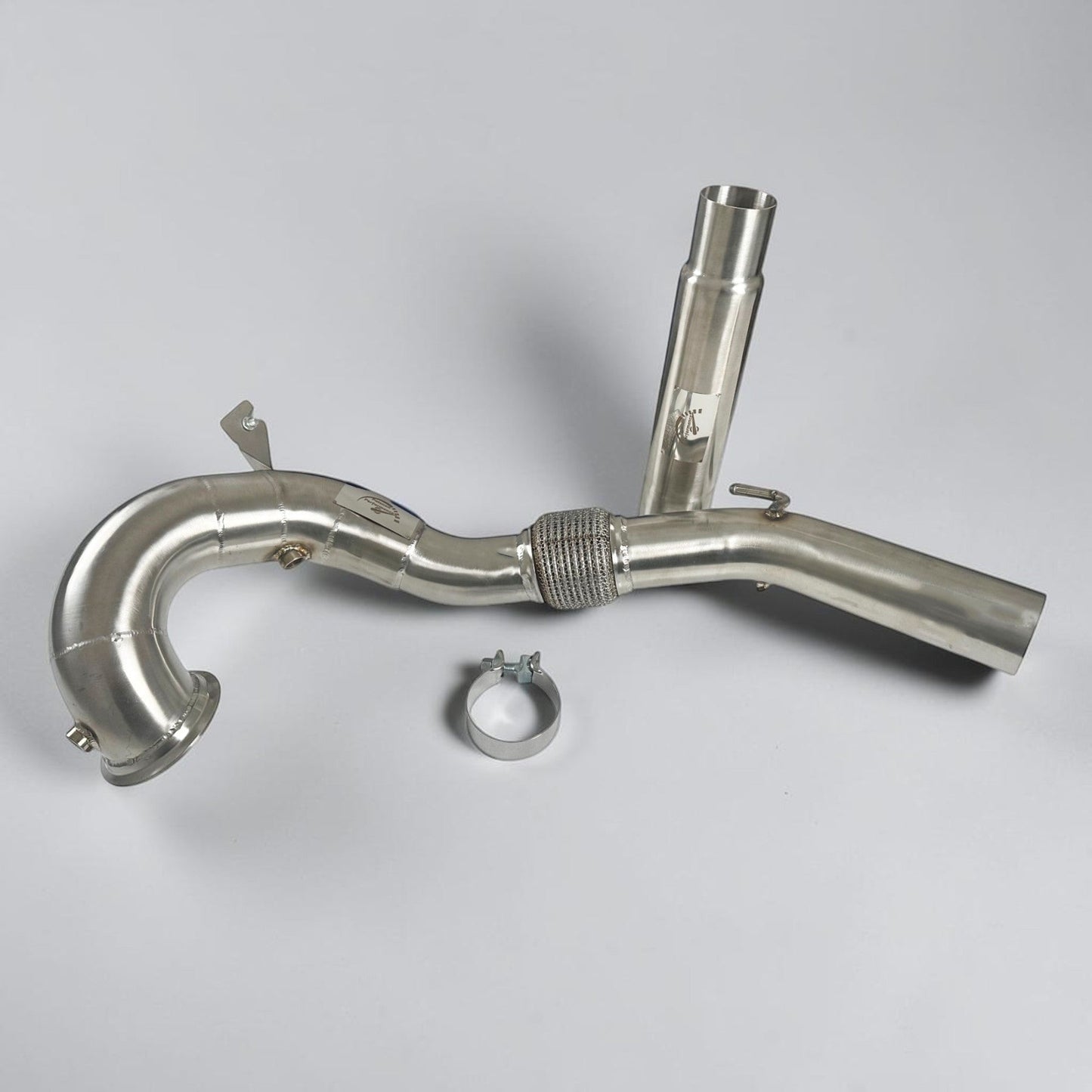 FWD Audi 8Y A3 Race Downpipe & VW MK8 GTI Race Downpipe - Palenon Performance