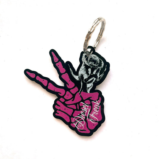 Peace Roses Keychain