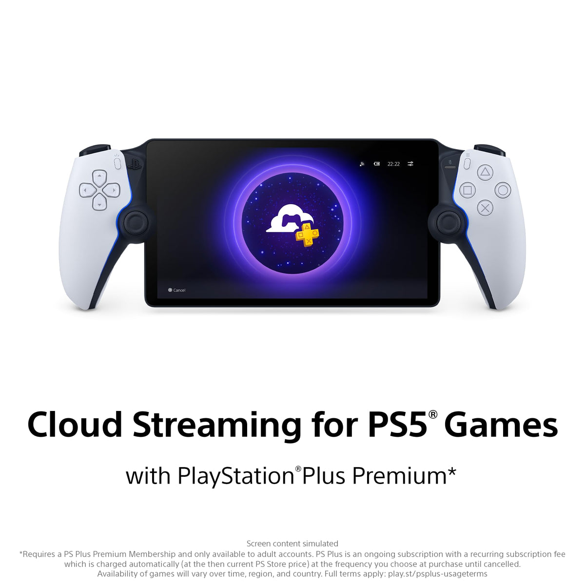 PlayStation 5 Portal Remote Player - Midnight Black